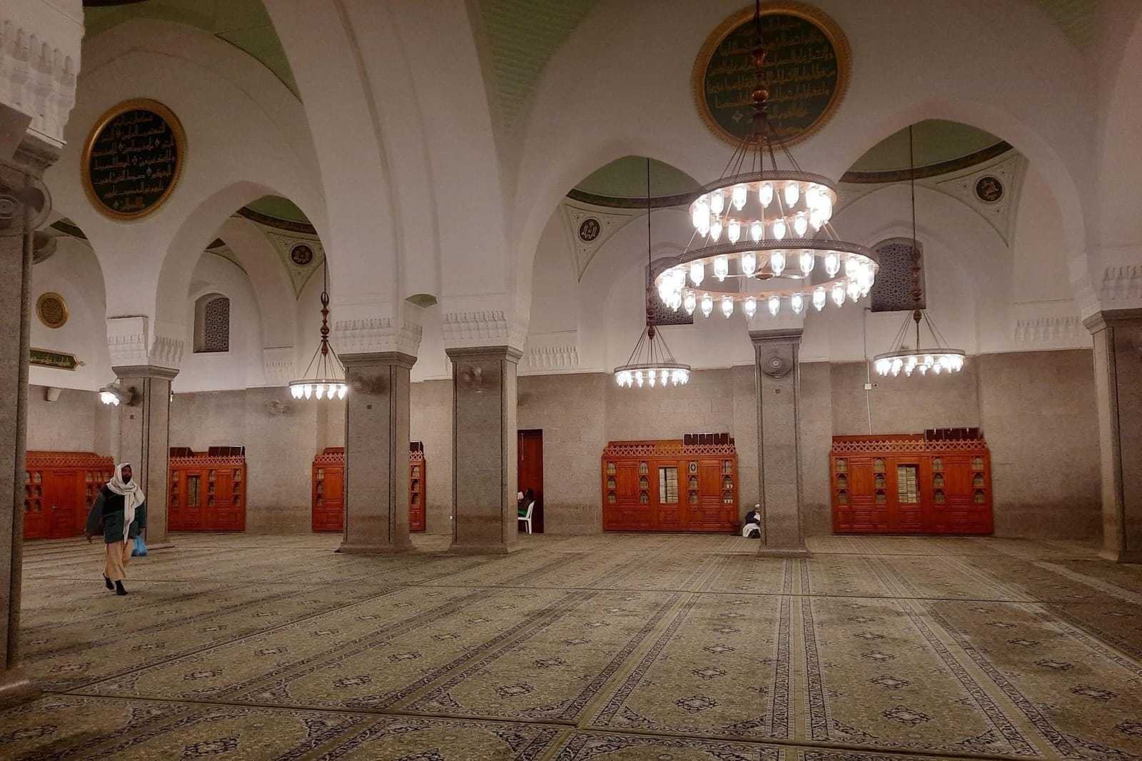 Inside Masjid Quba, Madinah