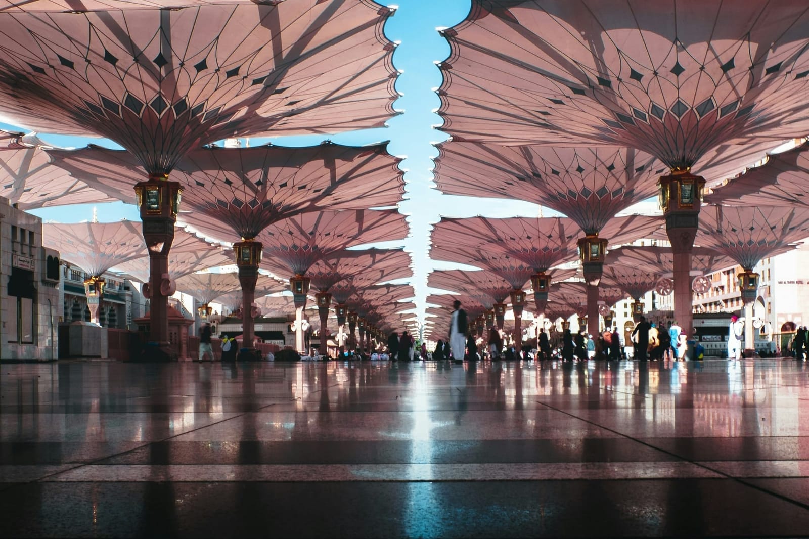 Masjid Nabawi Umbrellas, Madinah